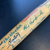 Roy Campanella Sandy Koufax Brooklyn Dodgers Greats Signed Bat 45 Sigs JSA COA