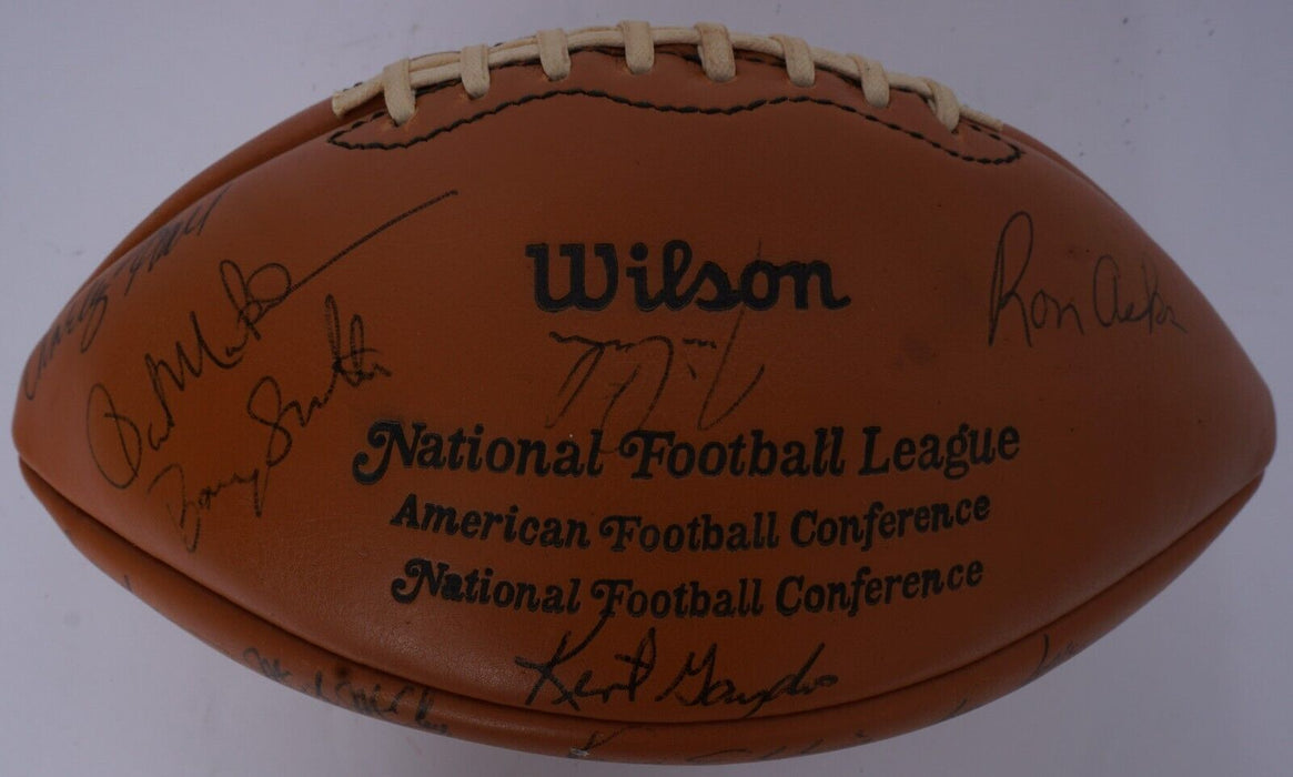 1975 Green Bay Packers Team Signed Wilson NFL Game Football Bart Starr Beckett