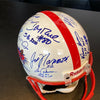 Beautiful Super Bowl MVP's Signed Full Size Helmet 23 Sigs Bart Starr JSA COA