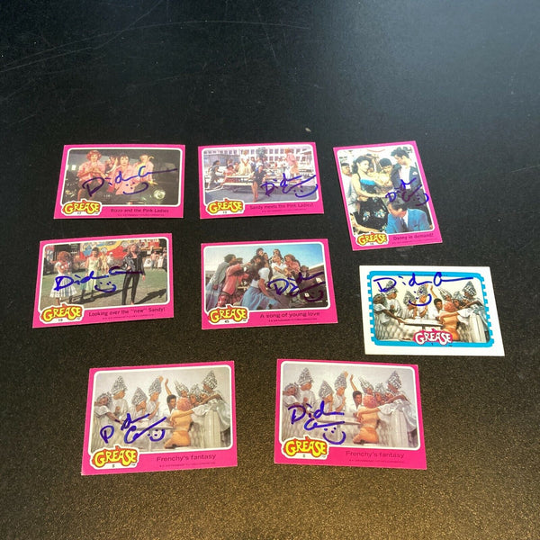 Lot Of (8) Didi Conn Signed Autographed Grease 1978 Paramount Trading Cards