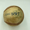 Mickey Lolich Signed Career Win No. 53 Final Out Game Used Baseball Beckett COA