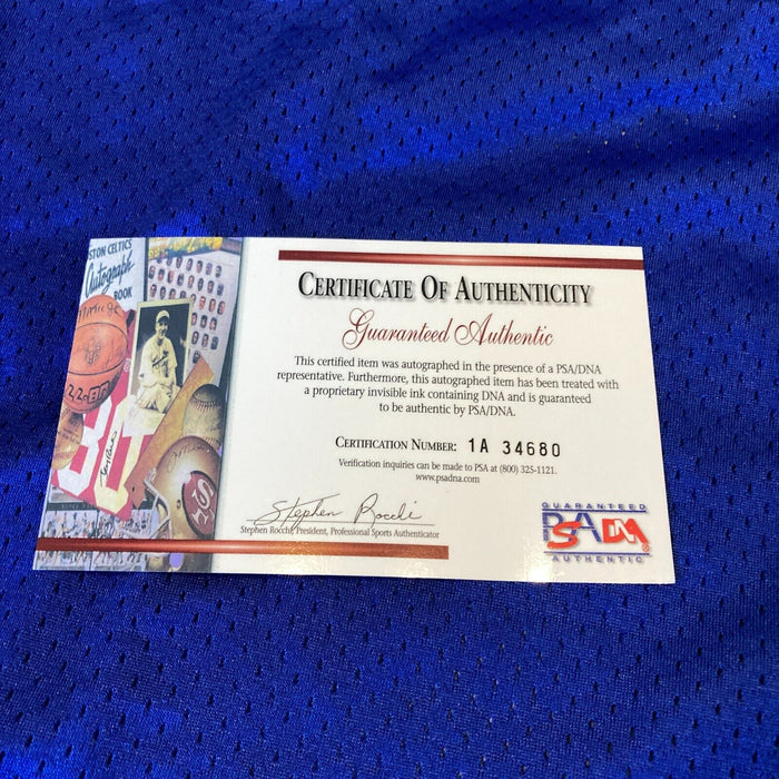 Eric Dickerson HOF 1999 Signed Authentic St. Louis Rams Jersey PSA DNA COA