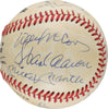 500 Home Run Signed Baseball Mickey Mantle Ted Williams Willie Mays 11 Sigs PSA