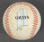 Josh Gibson Jr. Single Signed Negro League Baseball Beckett Certified