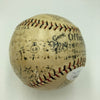 Historic 1922 Hall Of Fame Multi Signed Baseball Herb Pennock JSA COA