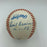 Washington Senators HOF Legends Signed Inscribed Baseball Harmon Killebrew JSA