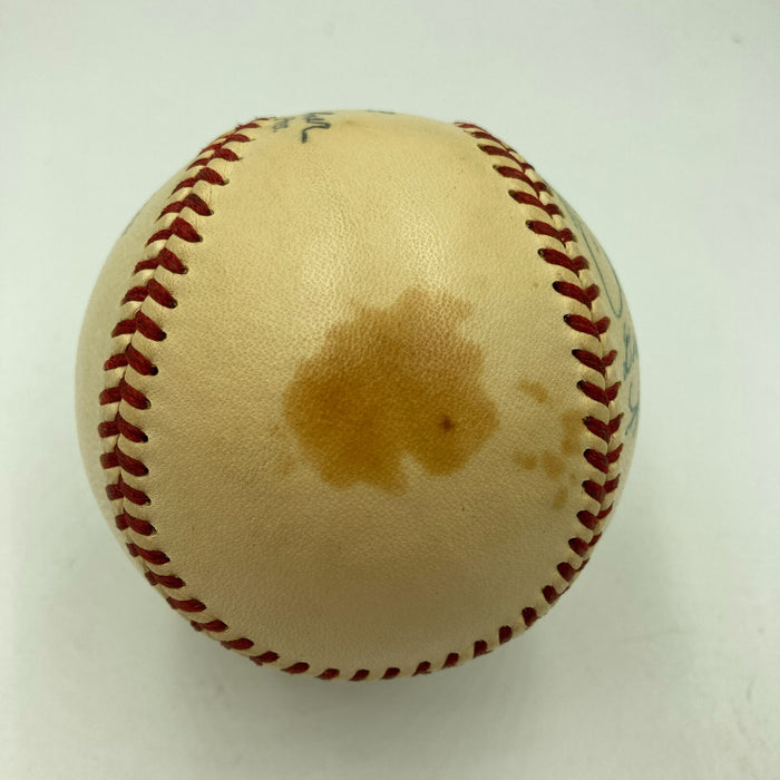 1949 New York Yankees World Series Champs Team Signed Baseball Beckett COA