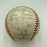 Ted Williams 1957 Boston Red Sox Team Signed Official American League Baseball