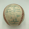 Ted Williams 1957 Boston Red Sox Team Signed Official American League Baseball