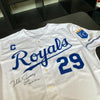 Mike Sweeney Signed Game Used Kansas City Royals Captain Jersey With JSA COA