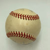 Babe Pinelli Umpire Signed 1949 National League Frick  Baseball JSA COA