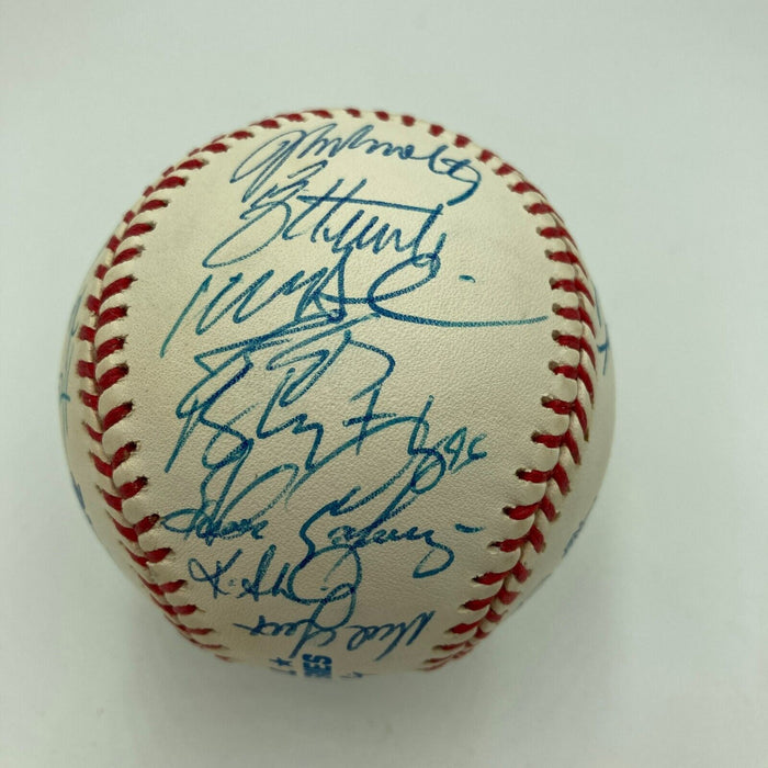 1999 Atlanta Braves National League Champs Team Signed World Series Baseball