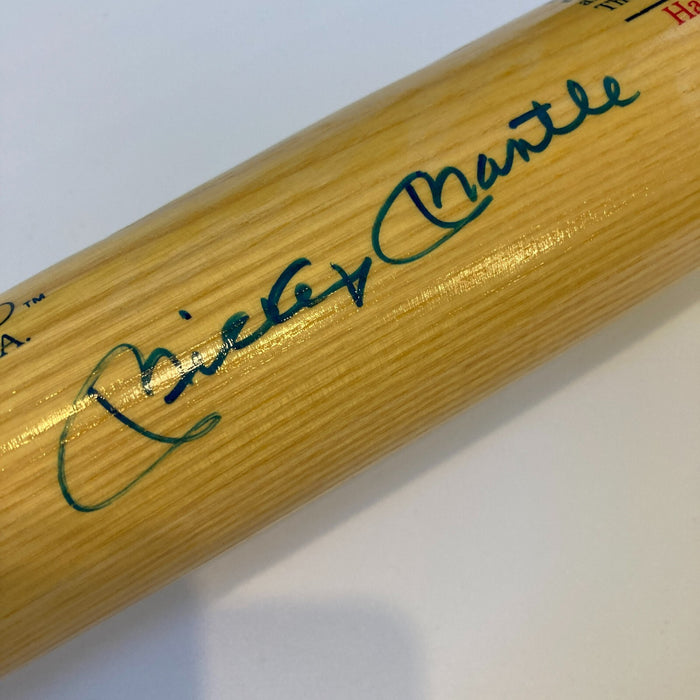 Mickey Mantle Signed Autographed Cooperstown Hall Of Fame Bat JSA COA RARE
