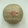 Taft "Taffy" Wright Signed 1940's Comiskey Park Baseball Chicago White Sox