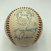 Mickey Mantle Willie Mays Hank Aaron 1960's HOF Multi Signed Baseball JSA COA