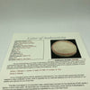 Jackie Robinson 1962 Hall Of Fame Induction Signed Baseball JSA COA