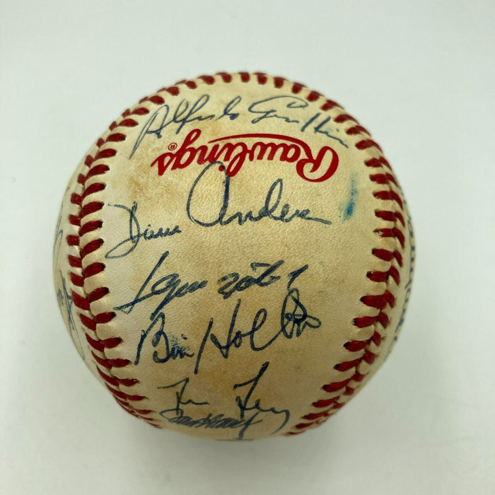 1988 Los Angeles Dodgers World Series Champs Team Signed Baseball JSA COA