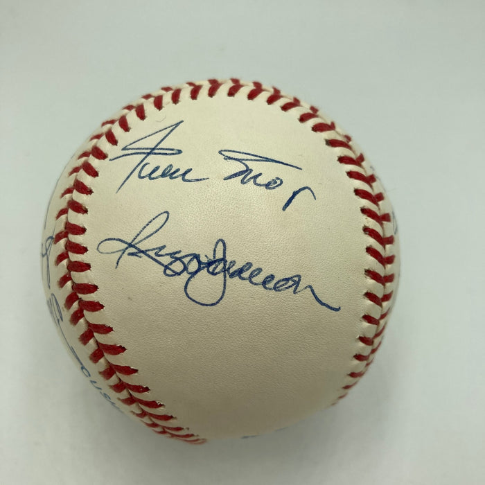 500 Home Run Signed Baseball Mickey Mantle Ted Williams Willie Mays 11 Sigs JSA