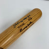 Willie Mays & Johnny Mize Signed Louisville Slugger Baseball Bat JSA COA