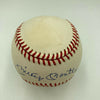 Beautiful Mickey Mantle Signed American League Baseball PSA DNA Graded MINT 9