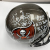 Warren Sapp Signed Heavily Inscribed STATS Tampa Bay Buccaneers Helmet Beckett