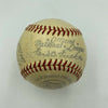 1950 Philadelphia Phillies NL Champs Team Signed Baseball The Whiz Kids JSA COA