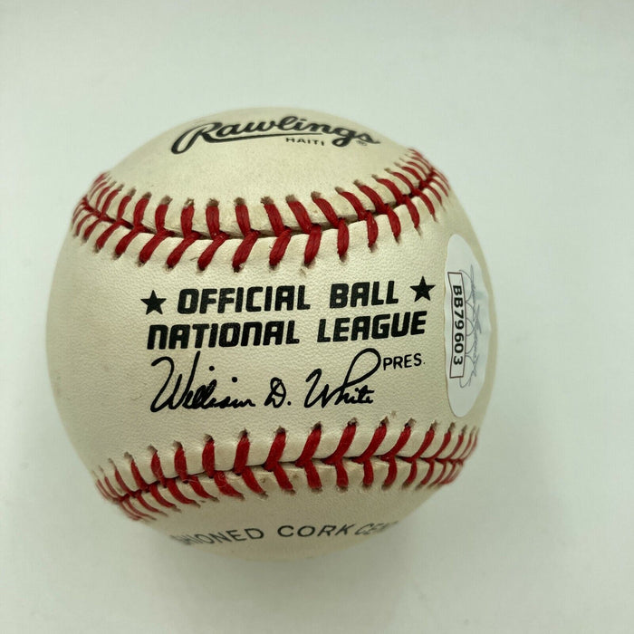 Beautiful Sandy Koufax Signed Official National League Baseball With JSA COA