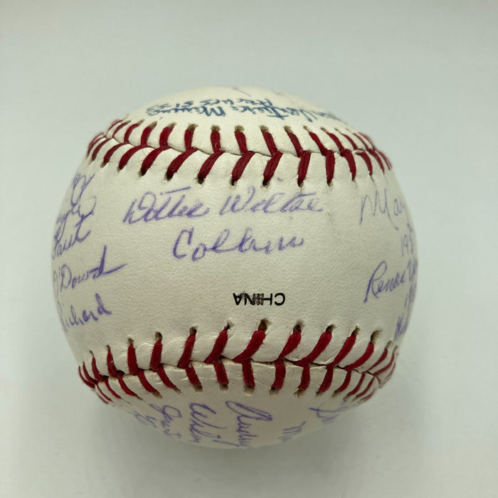Rare A League Of Their Own AAGPBL  Multi Signed Baseball 23 Signatures
