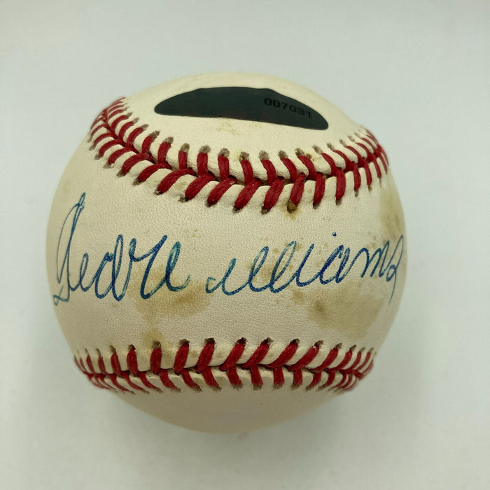 Ted Williams Signed Official American League Baseball JSA COA