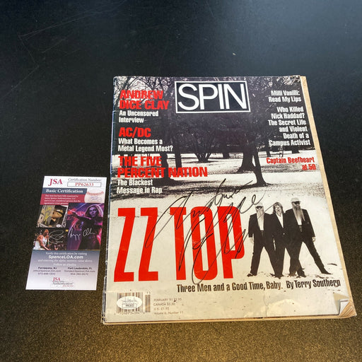 Andrew Dice Clay Signed Autographed Spin Magazine With JSA COA