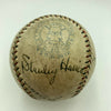 The Finest Babe Ruth Ty Cobb Walter Johnson 1925 HOF Signed Baseball PSA DNA