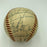 1957 Milwaukee Braves World Series Champs Team Signed Baseball Hank Aaron JSA