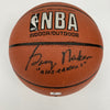 George Mikan Signed Spalding NBA Basketball JSA COA