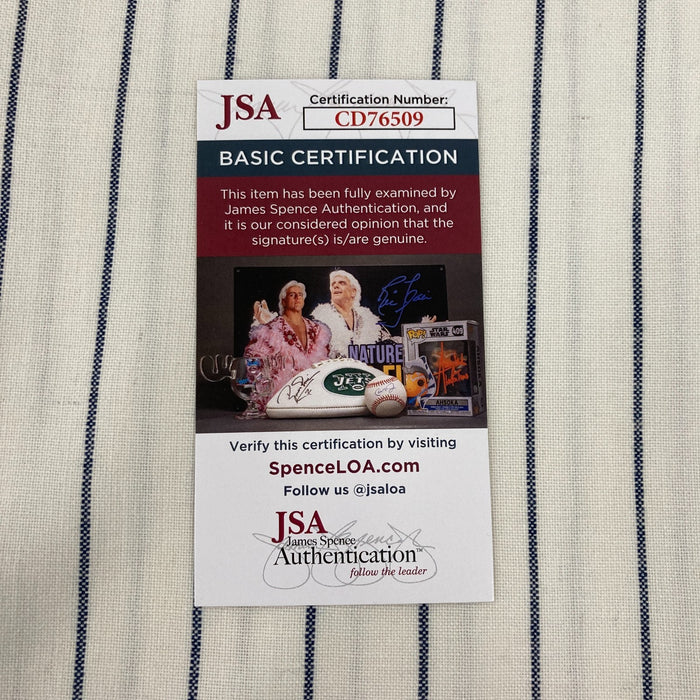 Yogi Berra Signed New York Yankees Mitchell & Ness Jersey JSA COA