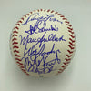 1986 Boston Red Sox AL Champs Team Signed Major League Baseball JSA COA