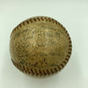 1935 Detroit Tigers World Series Champs Team Signed Baseball PSA DNA COA