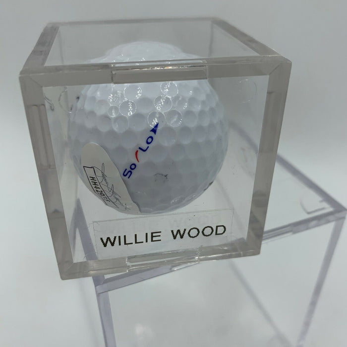 Willie Wood Signed Autographed Golf Ball PGA With JSA COA