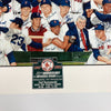 1967 Boston Red Sox AL Champs Team Signed 18x24 Litho Photo Carl Yastrzemski JSA