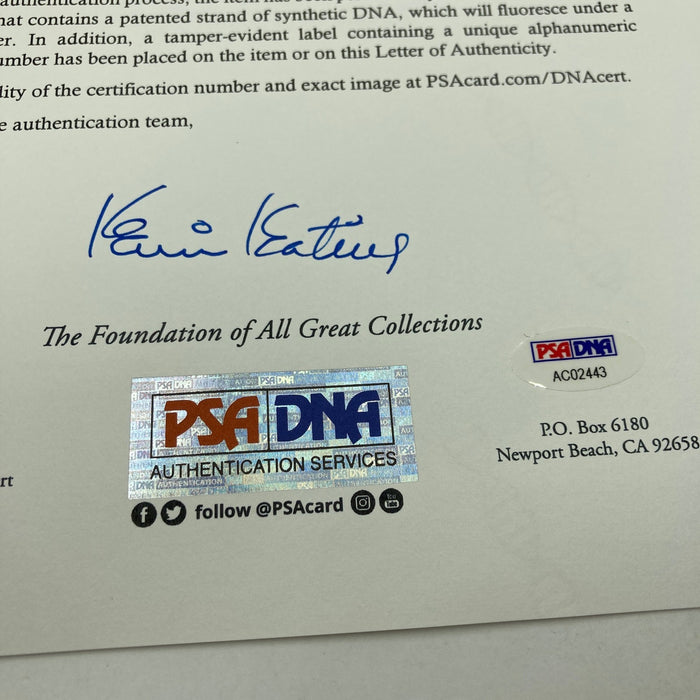 1994 All Star Game National League Team Signed Baseball Barry Bonds PSA DNA COA