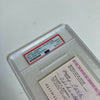 Bill Russell Signed Autographed Bank Check PSA DNA Boston Celtics HOF Legend