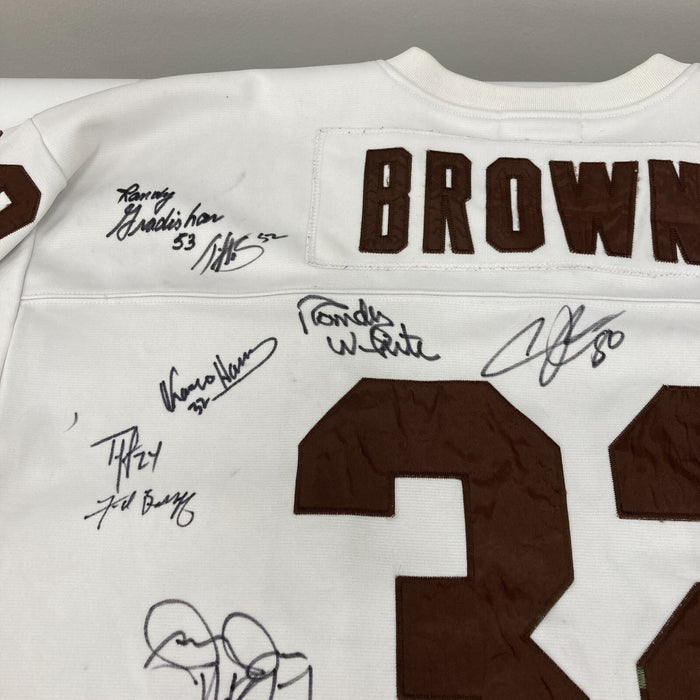 NFL Hall Of Fame Multi Signed Mitchell & Ness Jersey With 40+ Signatures JSA COA