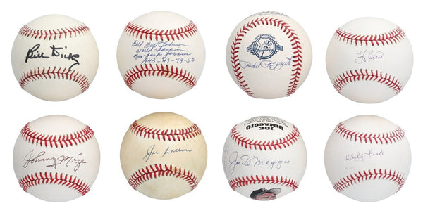 1950 New York Yankees WS Champs Team Signed Baseball Collection 35 Balls JSA COA