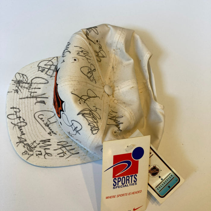 1999-2000 Dallas Stars Pacific Champions Team Signed Hat With NHL COA