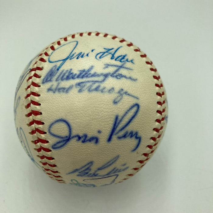 1968 Minnesota Twins Team Signed Baseball Harmon Killebrew JSA COA