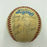1979 Cleveland Indians Team Signed Official American League Baseball