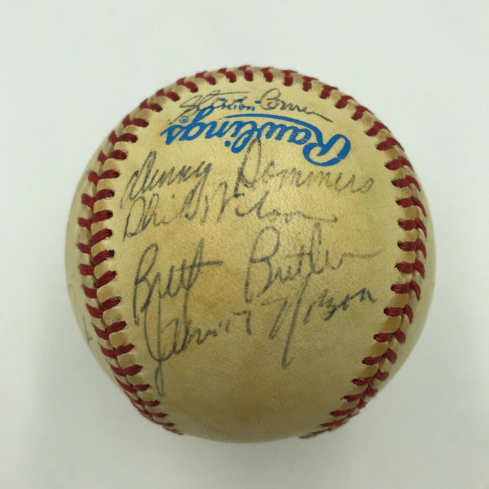 1979 Cleveland Indians Team Signed Official American League Baseball