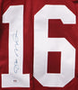 Joe Montana Signed Authentic Wilson San Francisco 49ers Game Jersey PSA DNA