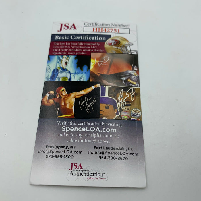 Mark Wiebe Signed Autographed Golf Ball PGA With JSA COA