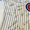 Chicago Cubs HOF Legends Multi Signed Jersey Ernie Banks 26 Sigs JSA COA
