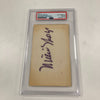 Vintage 1960 Willie Mays Signed Index Card PSA DNA Certified